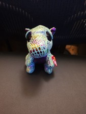 TY Beanie Boos - CINDER the Green Dragon (Glitter Eyes) (Regular - 6 inch)