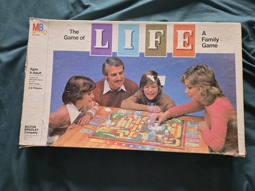 Vintage 1979 THE GAME OF LIFE Brettspiel Milton Bradley vollständig