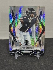 2025 Panini Phoenix Jaylon Johnson #45 Silver Hyper Prizm Chicago Bears