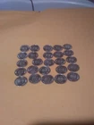 Twenty-Five 1 gram 999 silver round