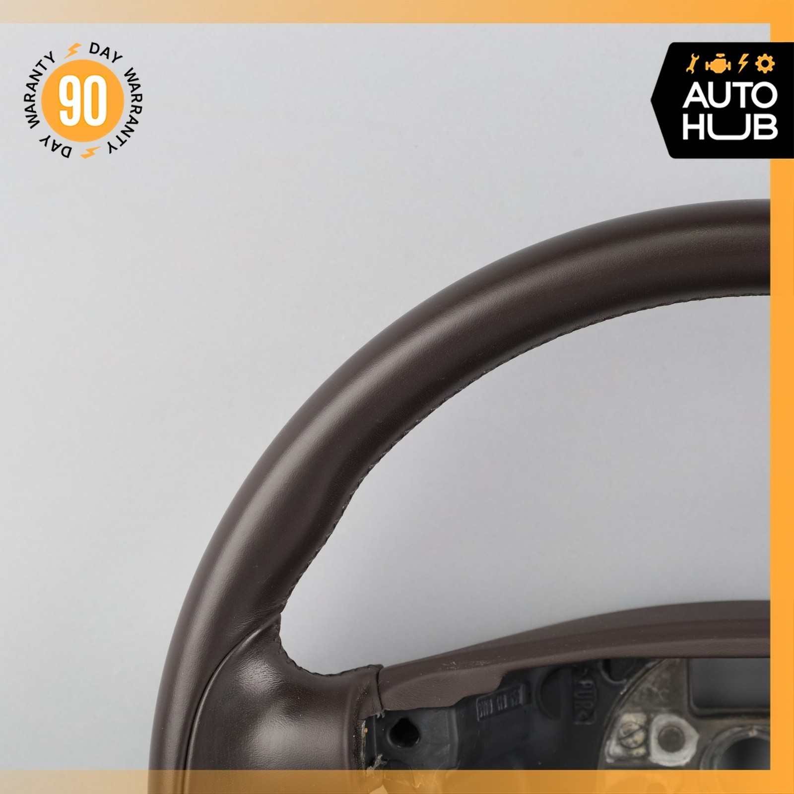 03-10 Bentley Continental GTC GT Flying Spur Driver Steering Wheel Brown OEM 43k