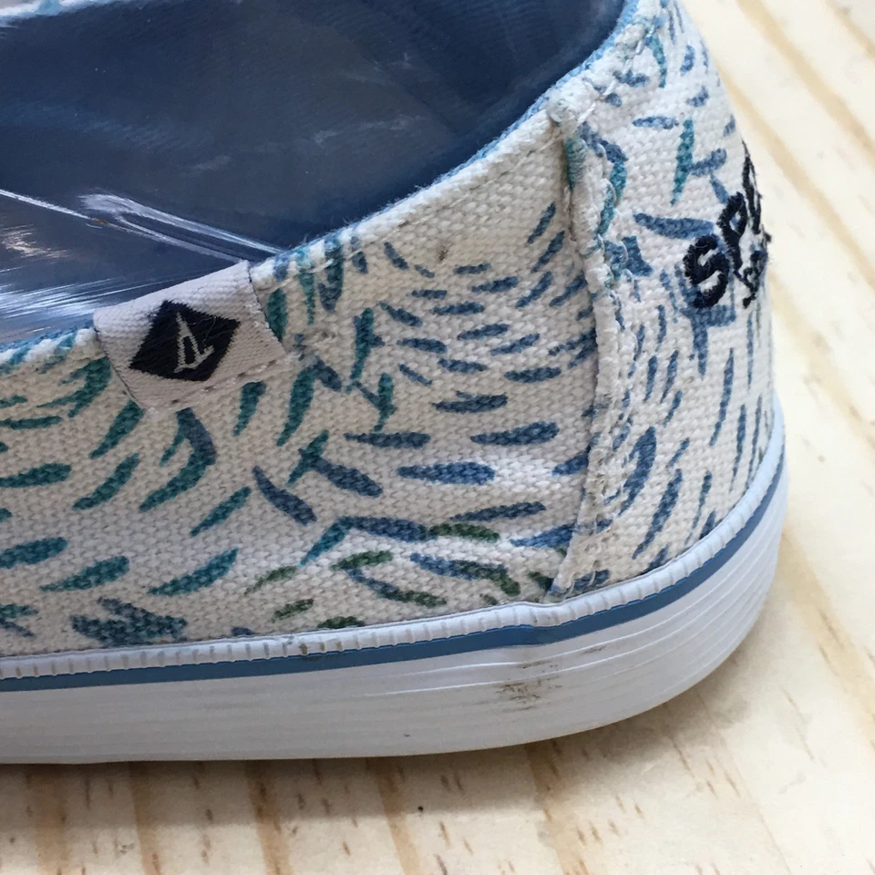 Sperry Zapatos Mujer 8 M Zuma Zapatillas Sin Cordones Azul Informal Cómodo Parte Superior Baja Planos Foto 3 de 4