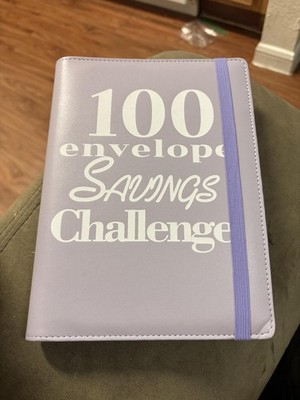 NEW Money Saving Binder 100 Envelope Savings Challenge Book save $5050