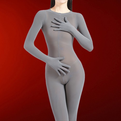 Body femme une pièce transparent lingerie body stretch catsuit jumpsuit - Photo 41/48