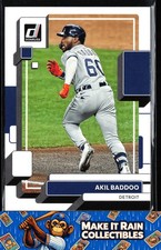 Akil Baddoo 2022 Donruss #161 Detroit Tigers Baseball