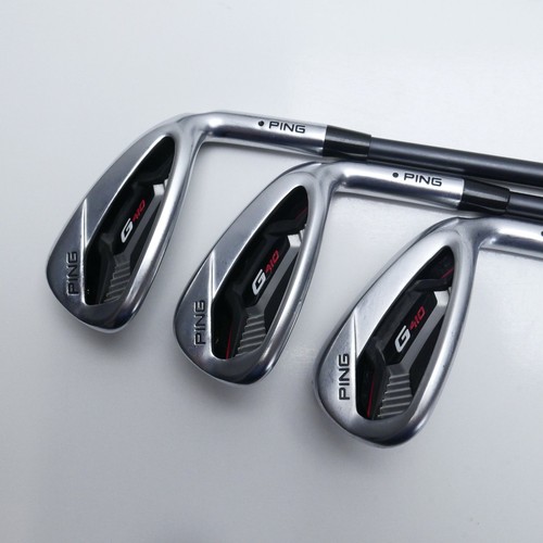 Used Ping G410 Iron Set / 5 - SW / Soft Regular Flex - Picture 3 of 11
