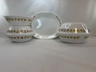 Vintage Corelle Pyrex Butterfly Gold Serving Set Oval Platter Serving Bowls MCM