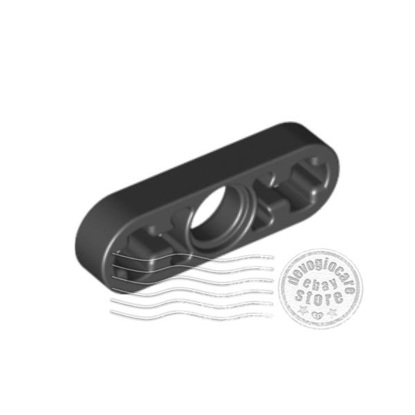 2x LEGO 6632 Technic liftarm Thin 1x3 Black | 663226 4107828