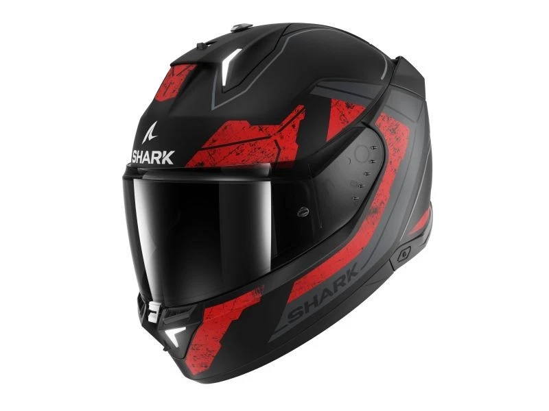 SHARK SKWAL i3 SKWAL i3 Helm Integralhelm Motorradhelm Rollerhelm mit Rot Matt M - Bild 2 von 4