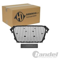 Diederichs Sport KÜHlergrill Schwarz GlÄNzend Passend FüR Audi A4 B8 Mit Pdc