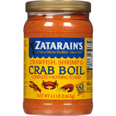 #ad Zatarain#x27;s Kosher Crawfish Shrimp amp; Crab Boil 4.5 lb Jar FREE SHIPPING $4.98