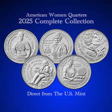 🔥2025-PD American Women Quarters 10-Coin Collection / FINAL YEAR!🔥