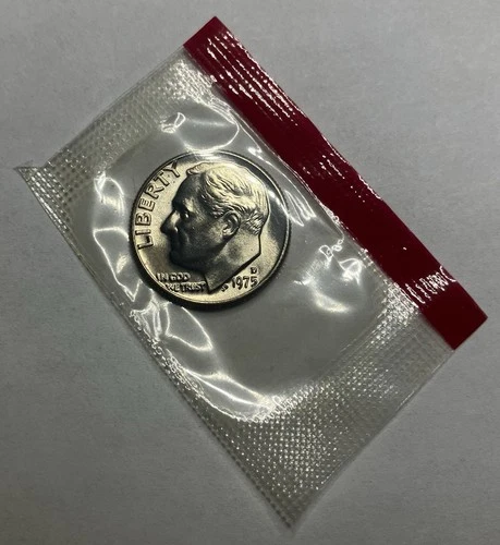 1975-D Roosevelt Dime — photo from another recent sale
