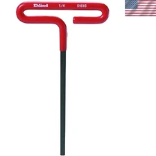 Durable 5/32 Inch T-Handle Hex Key with Cushion Grip - Rust Resistant Design