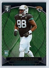 2024 Totally Certified Jordan Jefferson #148 RC Neon Green Mirror /99 (19)