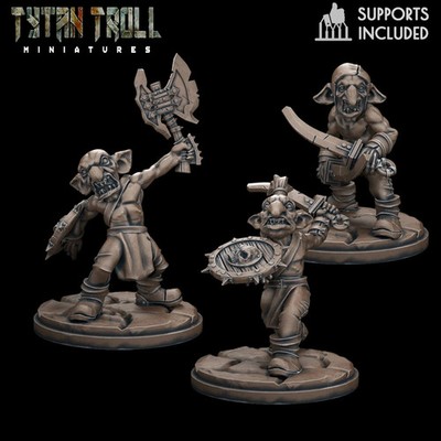 Goblin Attack Team Miniatur