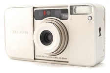Near MINT Fujifilm Tiara Zoom 35mm Point Shoot Film Camera From JAPAN