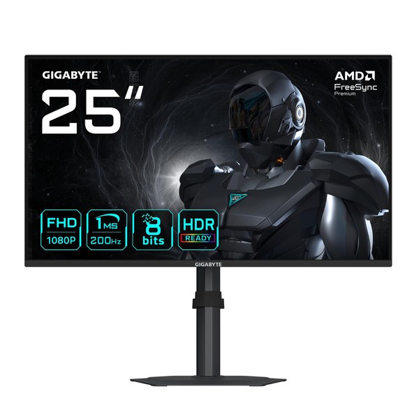 Gigabyte G25F2 24.5 Zoll Full HD IPS LED 16:9 200 Hz Gaming Monitor-image
