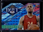 2024 Topps Finest Basketball Blue Geometric Refractor Jaylon Tyson #D-16