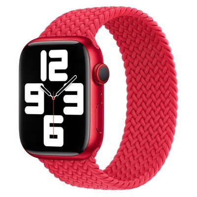 Geflochtenes Solo Loop für  Apple Watch | 44/45/46/49 mm - Größe 6 - (Product) R