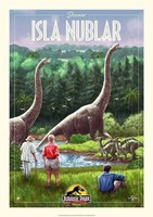 Jurassic Park - Isla Nublar Kunstdruck (30Th Anniv.) Limited Edition FaNaTtik