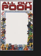 All Out Pooh: The Secret Apoohcalypse Crisis War of Infinite Poohs BLANK SKETCH comic cover
