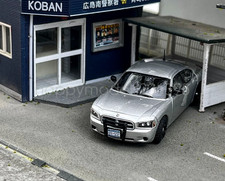 Rollin 1:64 2008 Silver Charger Police Muscle Model Diecast Display Car