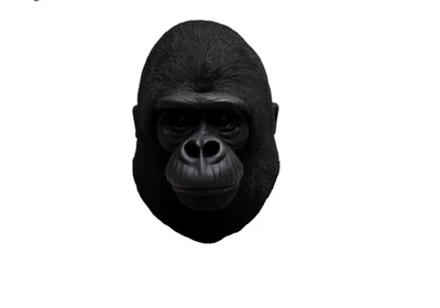 DUTCH Adorno colgante de pared con cabeza de gorila | Decoración del hogar | Inusual