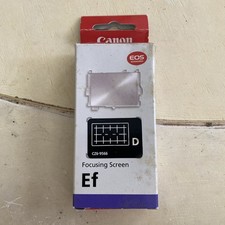 CANON FOCUSING SCREEN EF Interchangeable Focusing Screen: GOOD CONDITION IN BOX