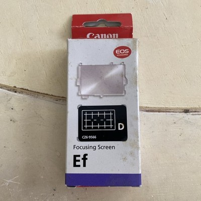 CANON FOCUSING SCREEN EF Interchangeable Focusing Screen: GOOD CONDITION IN BOX