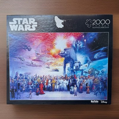 Star Wars Disney 2000 pc 38.5'' X 26.5  Jigsaw Puzzle - Buffalo Games Brand New!