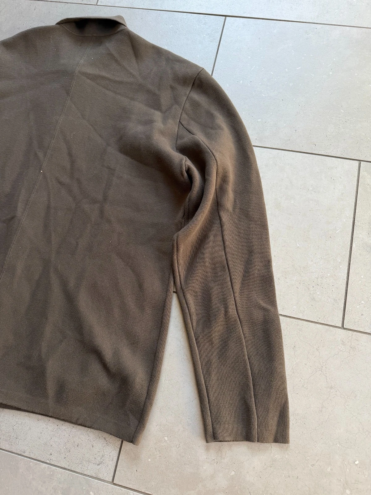 Taylor Stitch The Prout Turkish Coffee Knit Chore Jacket Brown Coat Mens Sz 44 image 14