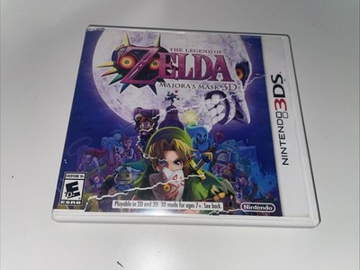 Nintendo The Legend of Zelda: Majora's Mask 3D 3DS CIB Case Manual Game