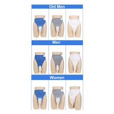 Pantalones Usables Colector de Orina con Bolsas de Colección 1000ml y 2000ml Catéter 1.2M