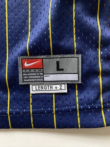 Camiseta deportiva vintage de baloncesto Nike Indiana Pacers #7 O'Neal juvenil grande 16/18 +2 - Imagen 5 de 9