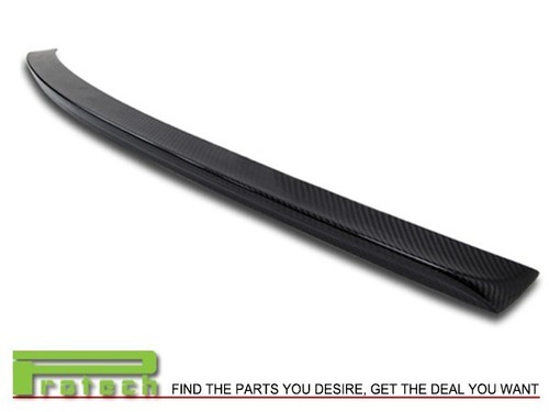 2012-2014 C250 C350 C63 Coupe AMG Carbon Fiber Trunk Lip w/ OE Roof Spoiler Wing - Picture 4 of 4