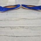 Tory Burch Women's Blue Suede Holliday Ballet Espadrilles Size 5 — photo 4