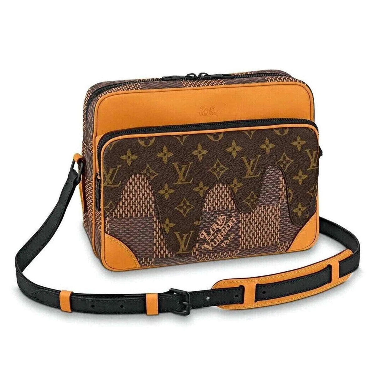 Louis Vuitton Nigo Nil Messenger Brown Giant Wave Monogram Damier