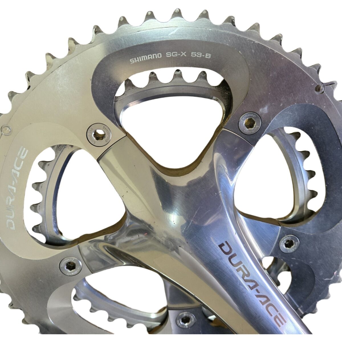 Shimano FC-7800 Dura Ace Crankset 53T 39T 175mm Polished Shimano FC-7800 Dura Ace Crankset 53T 39T 175mm Polished