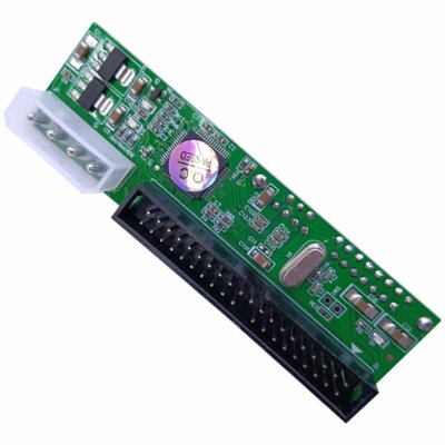40 Pin PATA IDE To SATA Hard Drive Converter Adapter For 3.5/2.5 HDD SSD DVD