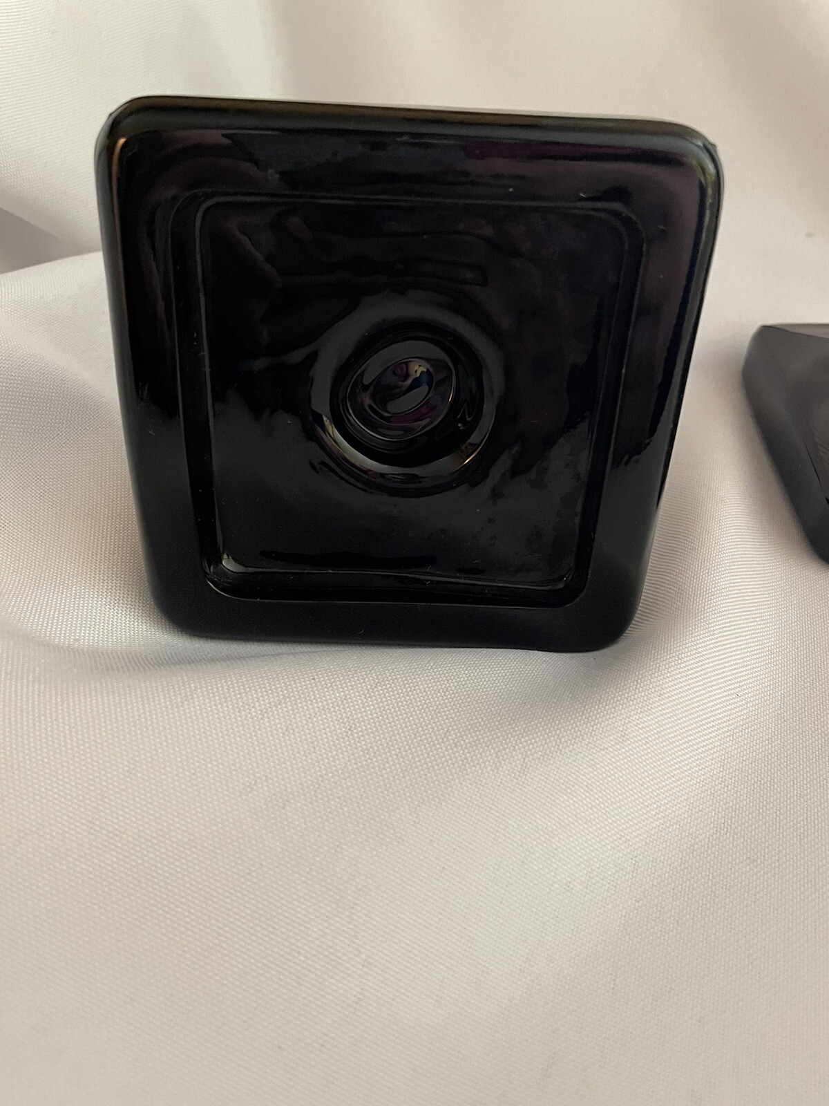 2 Westmoreland Spiral Lotus Black Milk Glass Candle Holders eBay