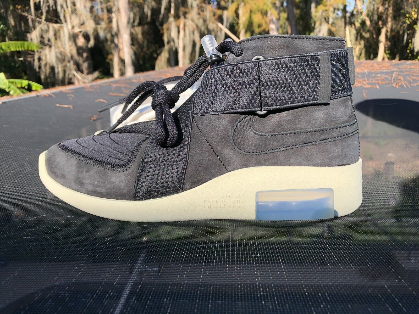 New Nike Air Fear God Raid Black Size 7.5 | eBay