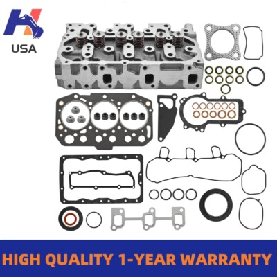 3TNV74 Cylinder Head Assembly+full Gasket Kit for Yanmar 3TNV74f-SPBV  Engine