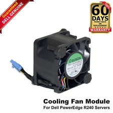 Genuine Dell PowerEdge R240 12V Server Cooling Fan Assembly - MR10W