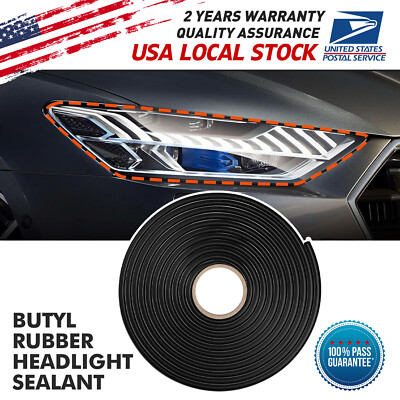 13 FT Butyl Tape Sealant Strip Glue Adhesive Car Windshield Door Retrofit Reseal