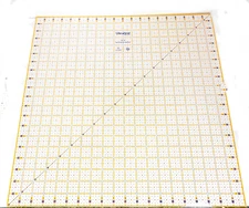 Quilting Ruler Ultragrid by Quiltcut 20" square quilting sewing ruler NEW
