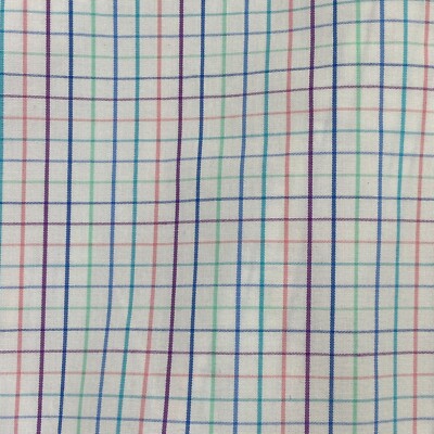 IZOD Plaid MultiColor Shirt Button Long Sleeve 3XL /B Big & Tall Check *SPOT B39