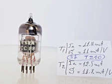 1 X PCC88 TESLA TRINEC TESTED  DOUBLE TRIODE = 7DJ8 Factory Code 37 NEW