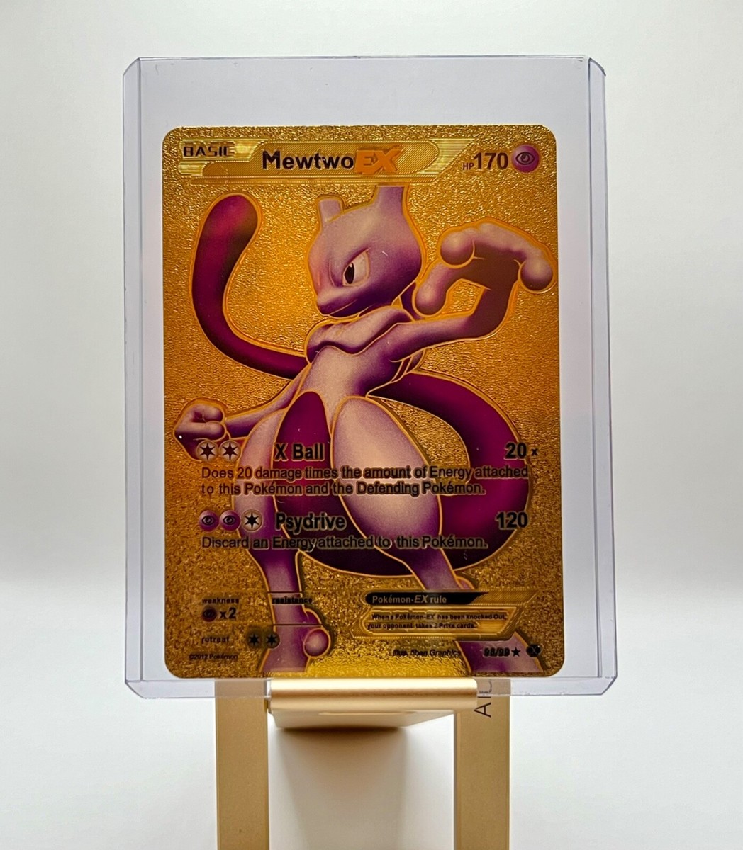 Buy Now! Mewtwo EX - HP 170 - Gold Card with X Ball and Psydrive