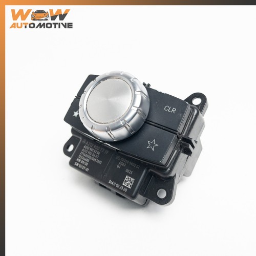 14-15 MERCEDES-BENZ C207 E350 CENTER CONSOLE MEDIA CONTROL KNOB SWITCH OEM - Picture 4 of 9